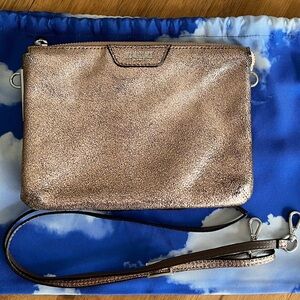 MZ Wallace Metallic Gold Pippa